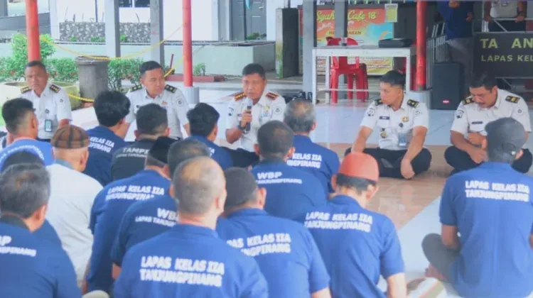 Lapas Kelas IIA Tanjungpinang Overkapasitas, Penghuni Capai Dua Kali Lipat dari Kapasitas Ideal