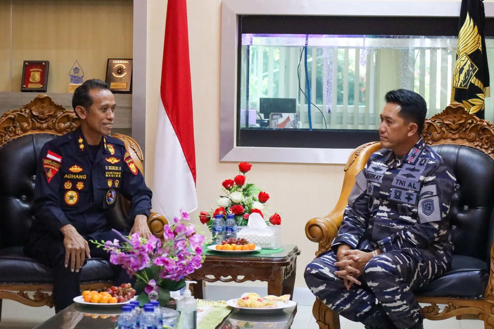 TNI AL dan Bea Cukai Perkuat Sinergi Pengawasan Perairan Kepulauan Riau